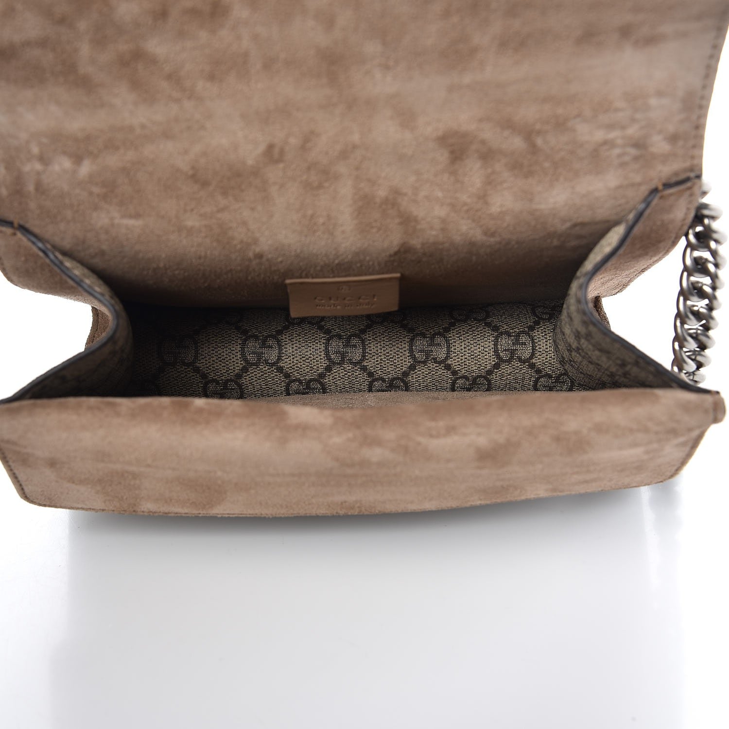 Gucci GG Supreme Monogram Mini Dionysus Shoulder Bag Taupe 5 of 7