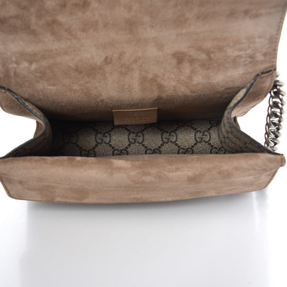 Gucci GG Supreme Monogram Mini Dionysus Shoulder Bag Taupe 5 of 7