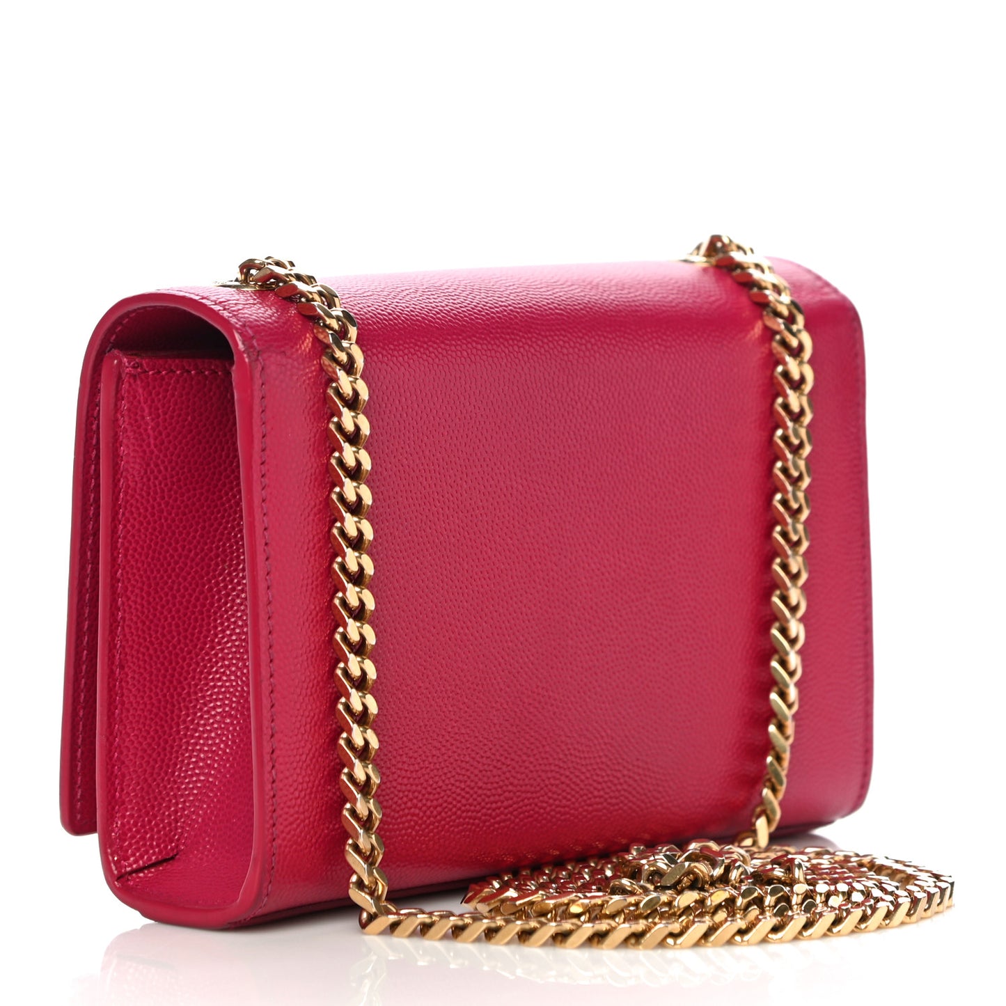 Grain De Poudre Small Monogram Kate Satchel Bubblegum