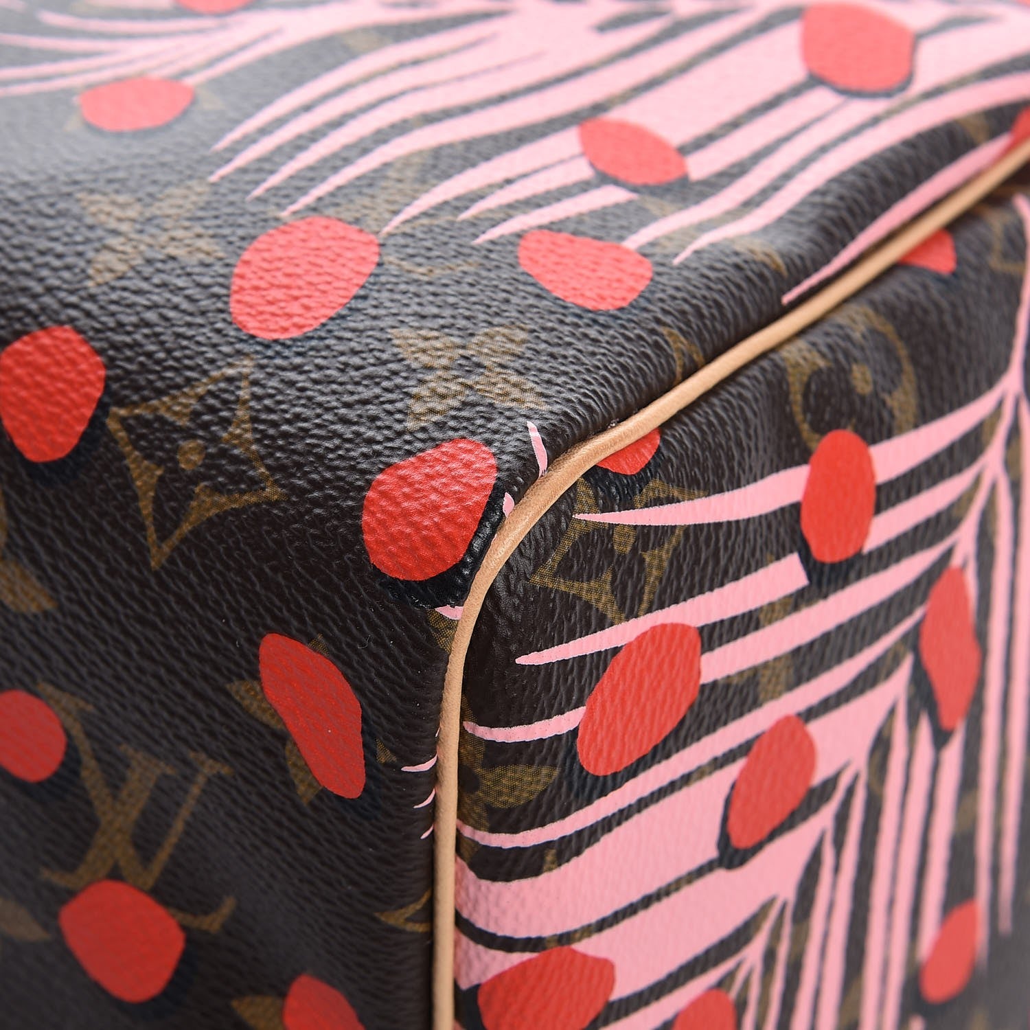 Louis Vuitton Monogram Jungle Dots Speedy 30 Sugar Pink Poppy 10 of 12