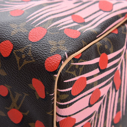 Louis Vuitton Monogram Jungle Dots Speedy 30 Sugar Pink Poppy 10 of 12