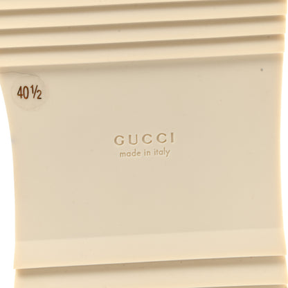 Gucci Linen Psychedelic Mini GG Monogram Angelina Platform 55mm Slide Sandals 40.5 Multicolor 7 of 9