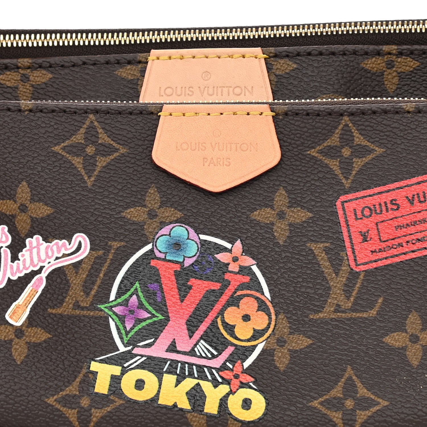 Louis Vuitton Monogram My LV World Tour Multi Pochette Accessories Kaki 9 of 12