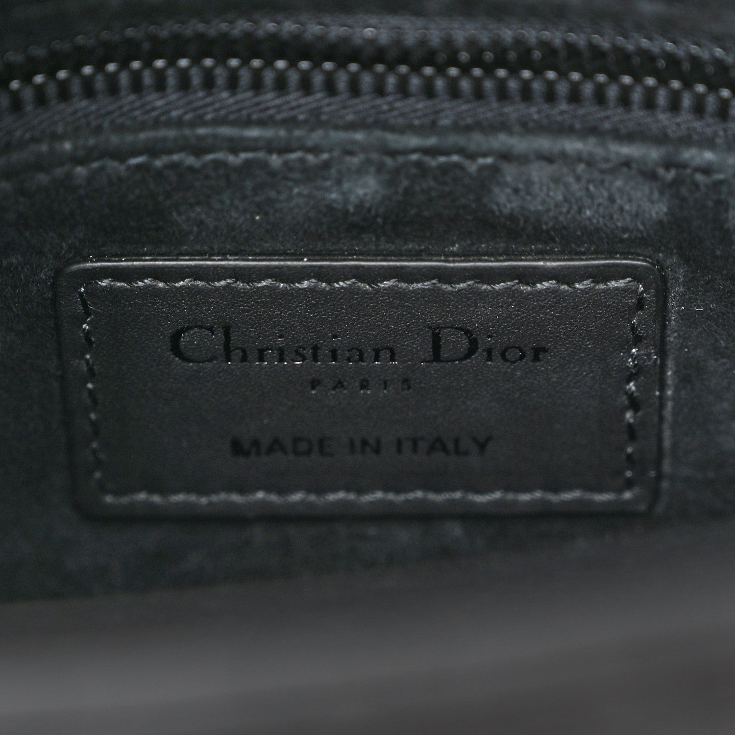 Christian Dior Ultra Matte Calfskin Cannage Small My ABCDior Lady Dior Black 6 of 10