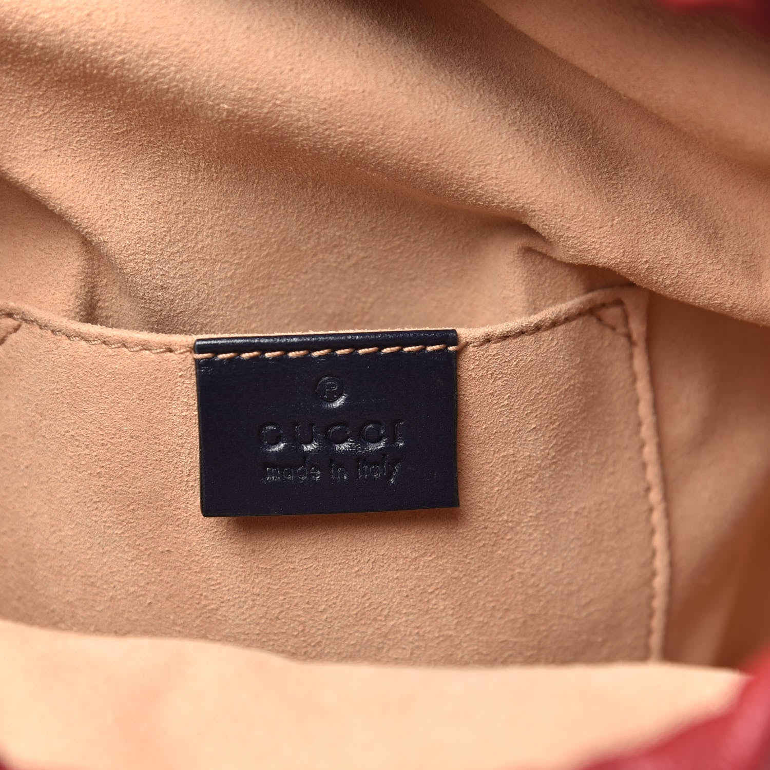 Gucci Azalea Sakai Be Green Calfskin Horsebit 1955 Drawstring Bucket Bag Blue New Cherry Red 6 of 10