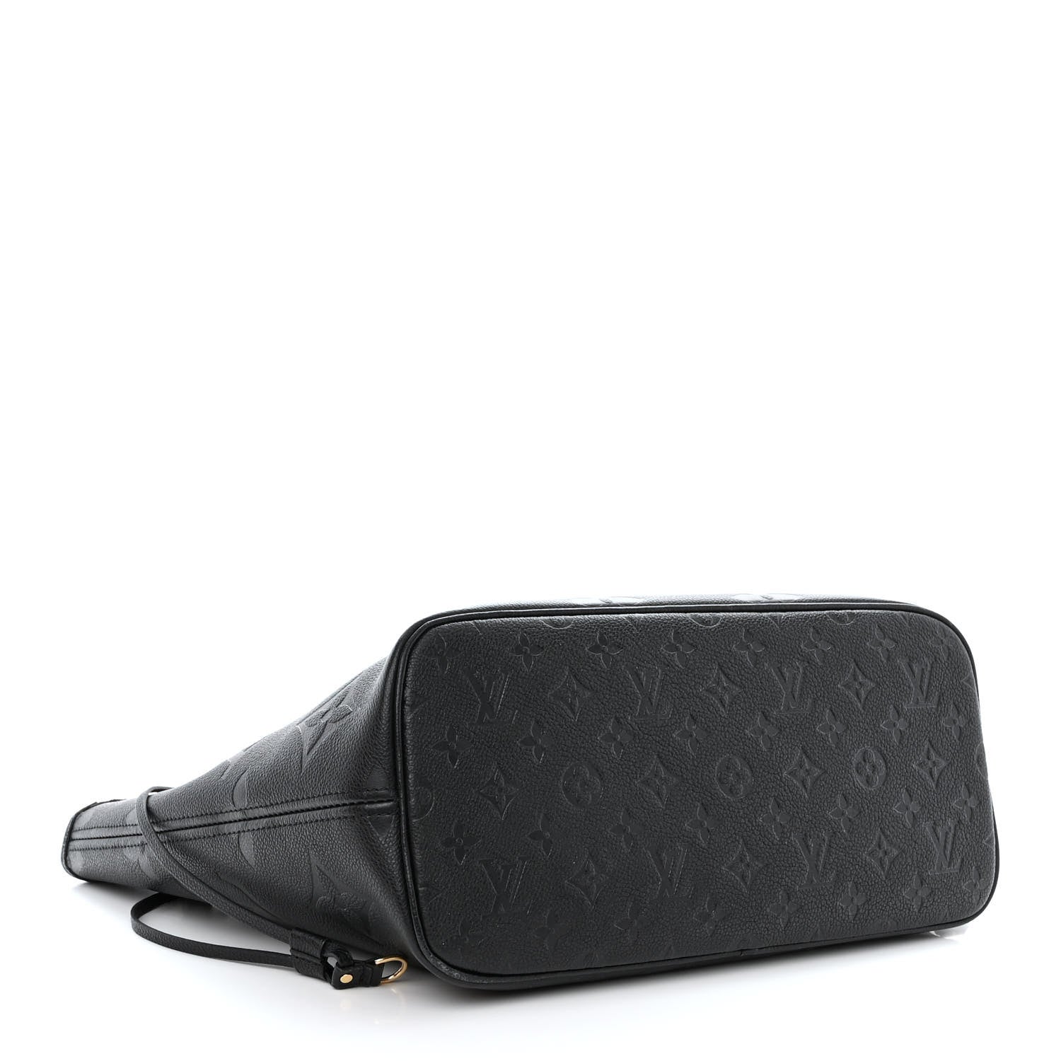 Louis Vuitton Empreinte Monogram Giant Neverfull MM Black 4 of 12