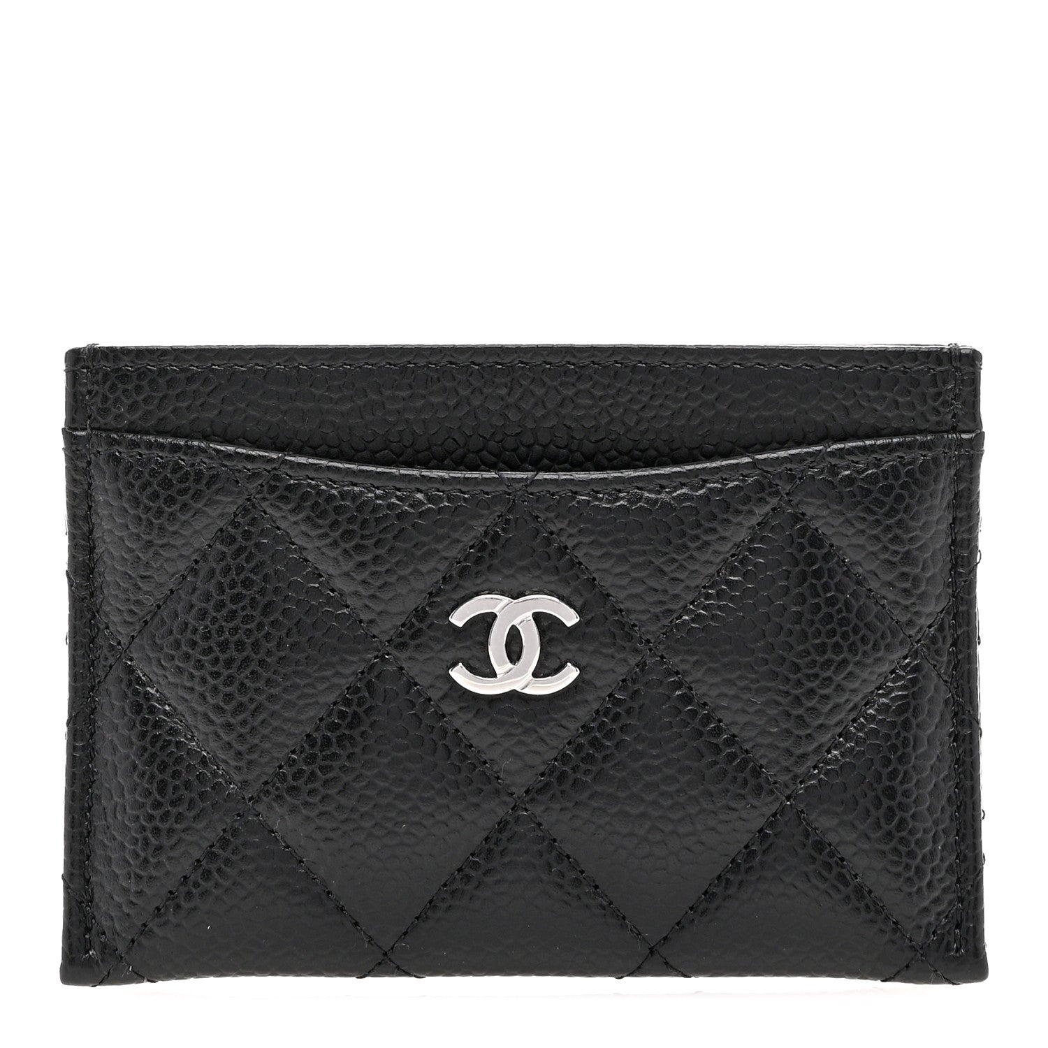 Chanel Caviar Quilted Card Holder Black 1 of 8