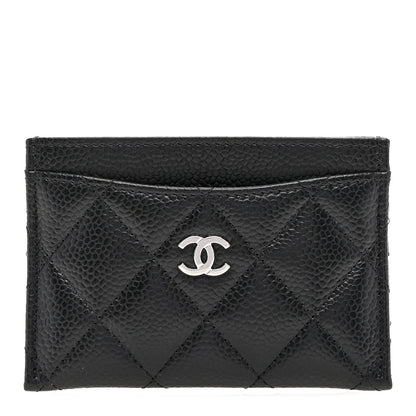 Chanel Caviar Quilted Card Holder Black 1 of 8