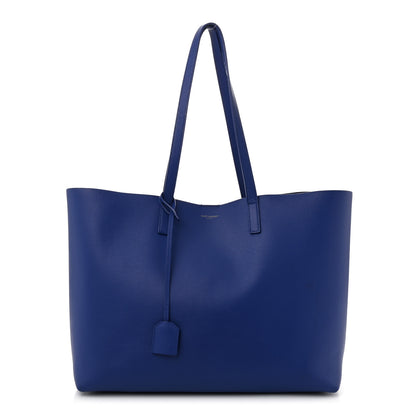 Saint Laurent Calfskin Large Shopping Tote Ultramarine 1 of 16