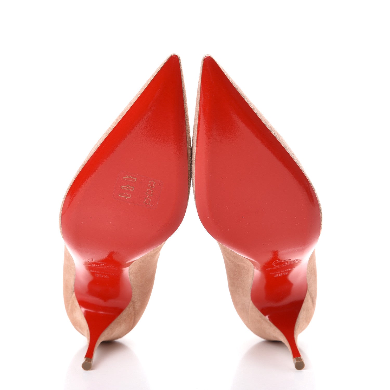 Christian Louboutin Veau Velours Clare 80 Pumps 39.5 Courtisane 5 of 11