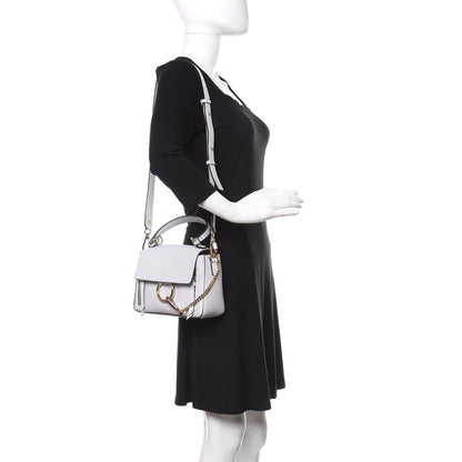 Chloe Calfskin Small Faye Day Shoulder Bag Light Cloud 1 of 10