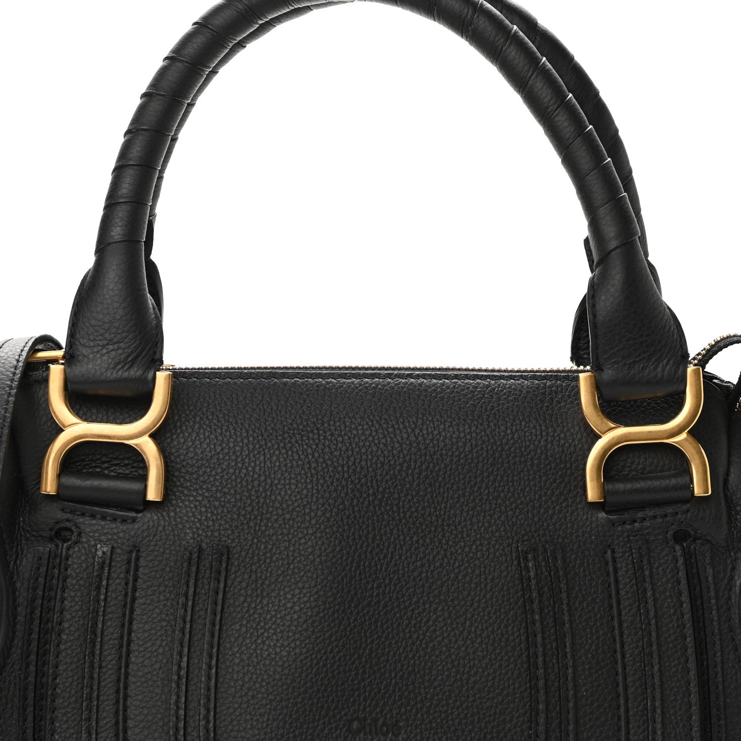 Chloe Calfskin Small Marcie Satchel Black 7 of 9