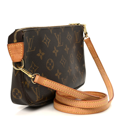 Louis Vuitton Monogram Accessories Pochette Long Strap 3 of 10