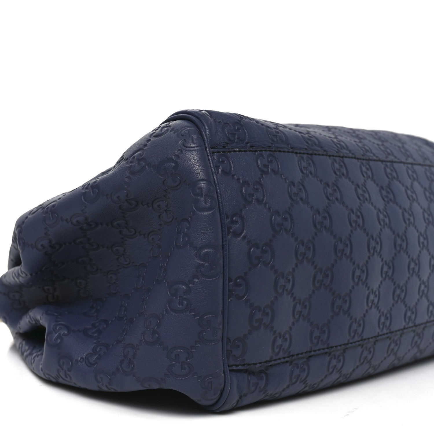 Gucci Guccissima Medium Emily Hobo Blue 9 of 10