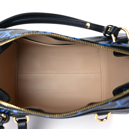 Louis Vuitton Colored Monogram Speedy Amazon PM Blue Black 5 of 8