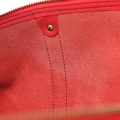 Louis Vuitton Epi Keepall 50 Castillan Red 11 of 20