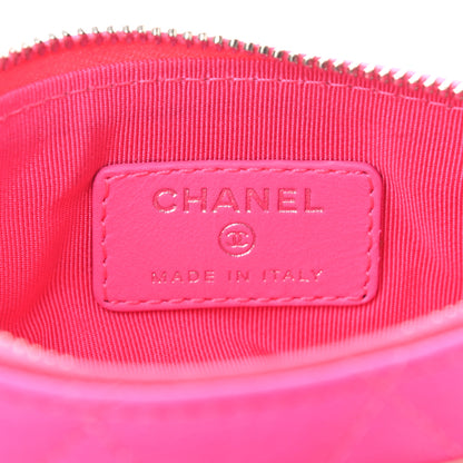Chanel Goatskin Quilted Small Reissue Cosmetic Case Pink 6 of 8