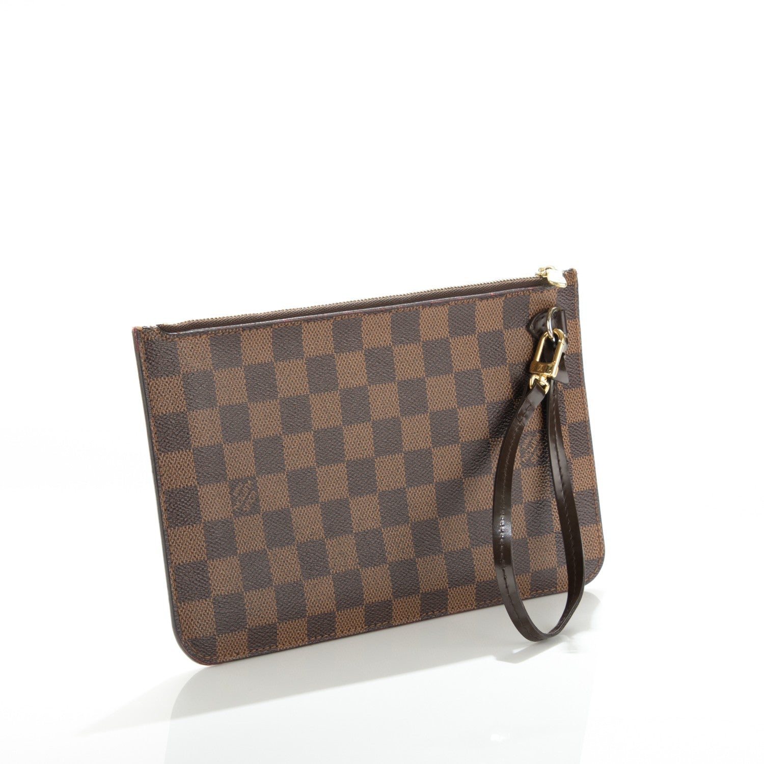 Louis Vuitton Damier Ebene Neverfull MM GM Pochette 3 of 9