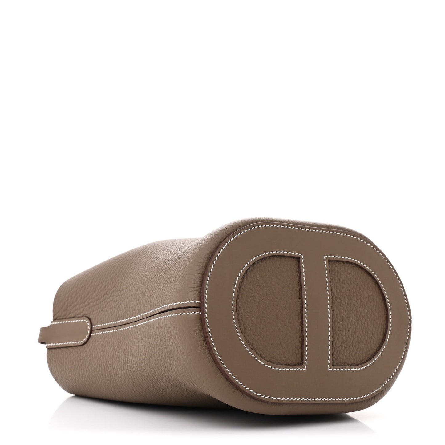 Taurillon Clemence Swift In-The-Loop 18 Bag Etoupe