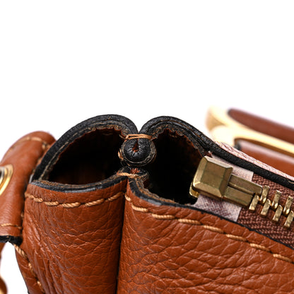 Chloe Calfskin Medium Marcie Satchel Tan 14 of 17
