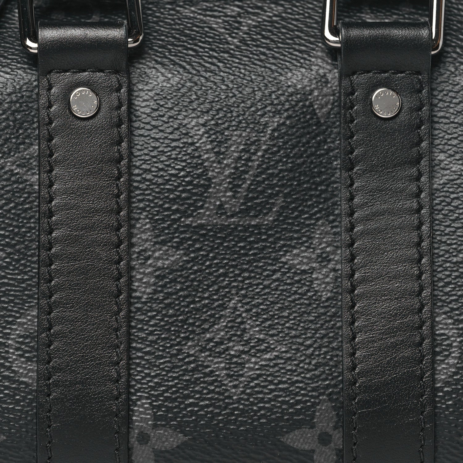 Louis Vuitton Reverse Monogram Eclipse Keepall XS Black 7 of 10