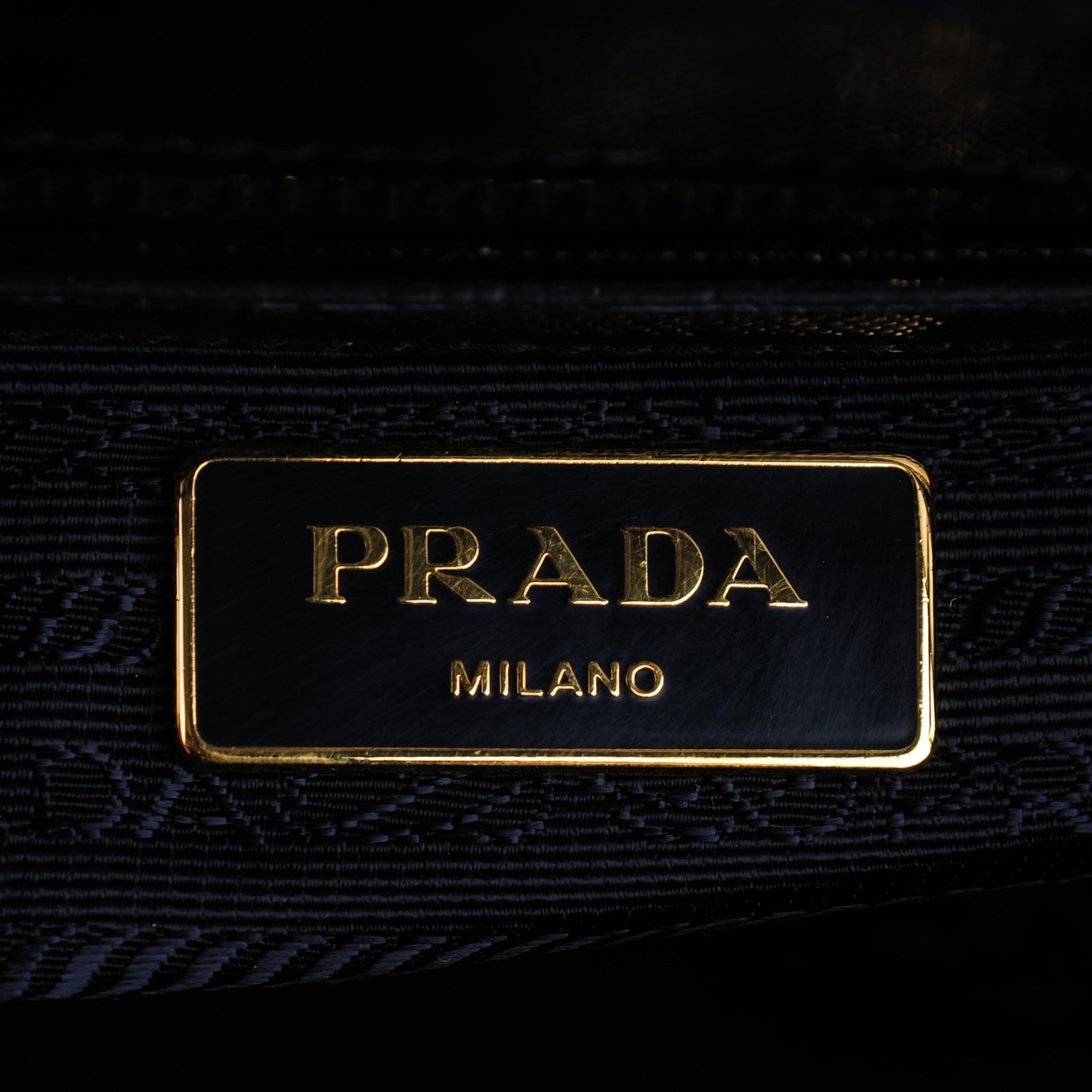 Saffiano Vernice Mini Galleria Double Zip Tote Black