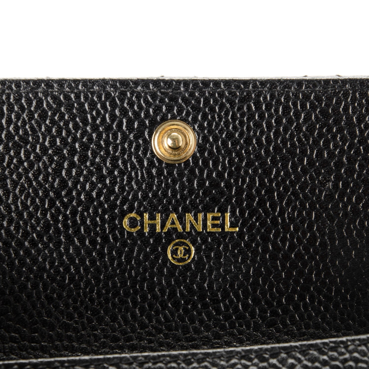 Chanel Caviar Quilted Flap Card Holder Black 5 of 8