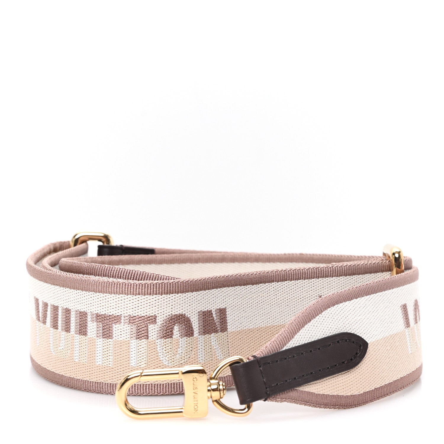 Louis Vuitton Jacquard Speedy Bandouliere 20 Shoulder Strap Beige Brown 1 of 3
