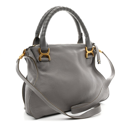 Chloe Calfskin Medium Marcie Satchel Cashmere Grey 3 of 12