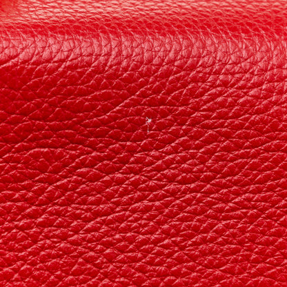 Mulberry Small Classic Grain Calfskin Medium Lily Flap Scarlet 15 of 15