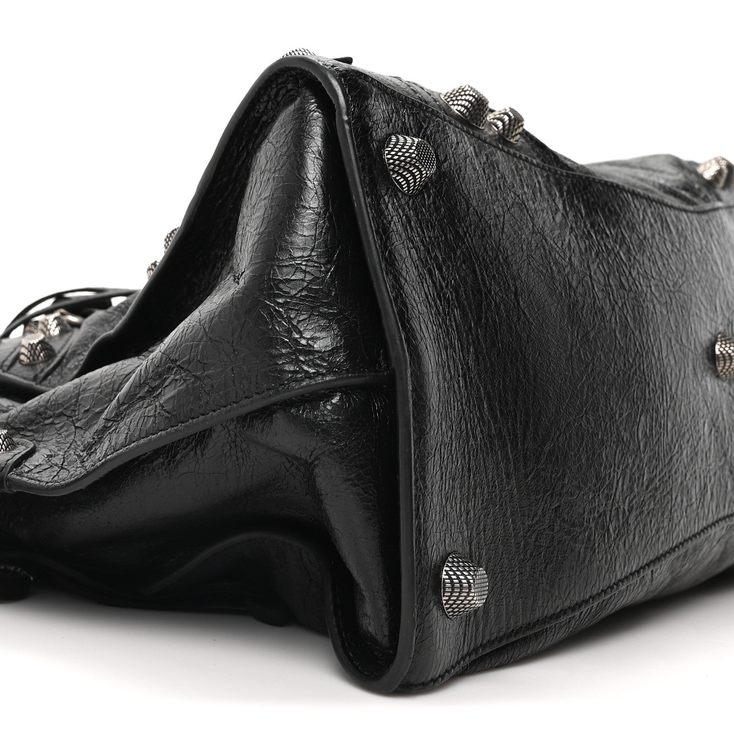 Balenciaga Agneau Arena Neo Cagole City Handbag Black 10 of 11