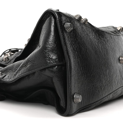 Balenciaga Agneau Arena Neo Cagole City Handbag Black 10 of 11