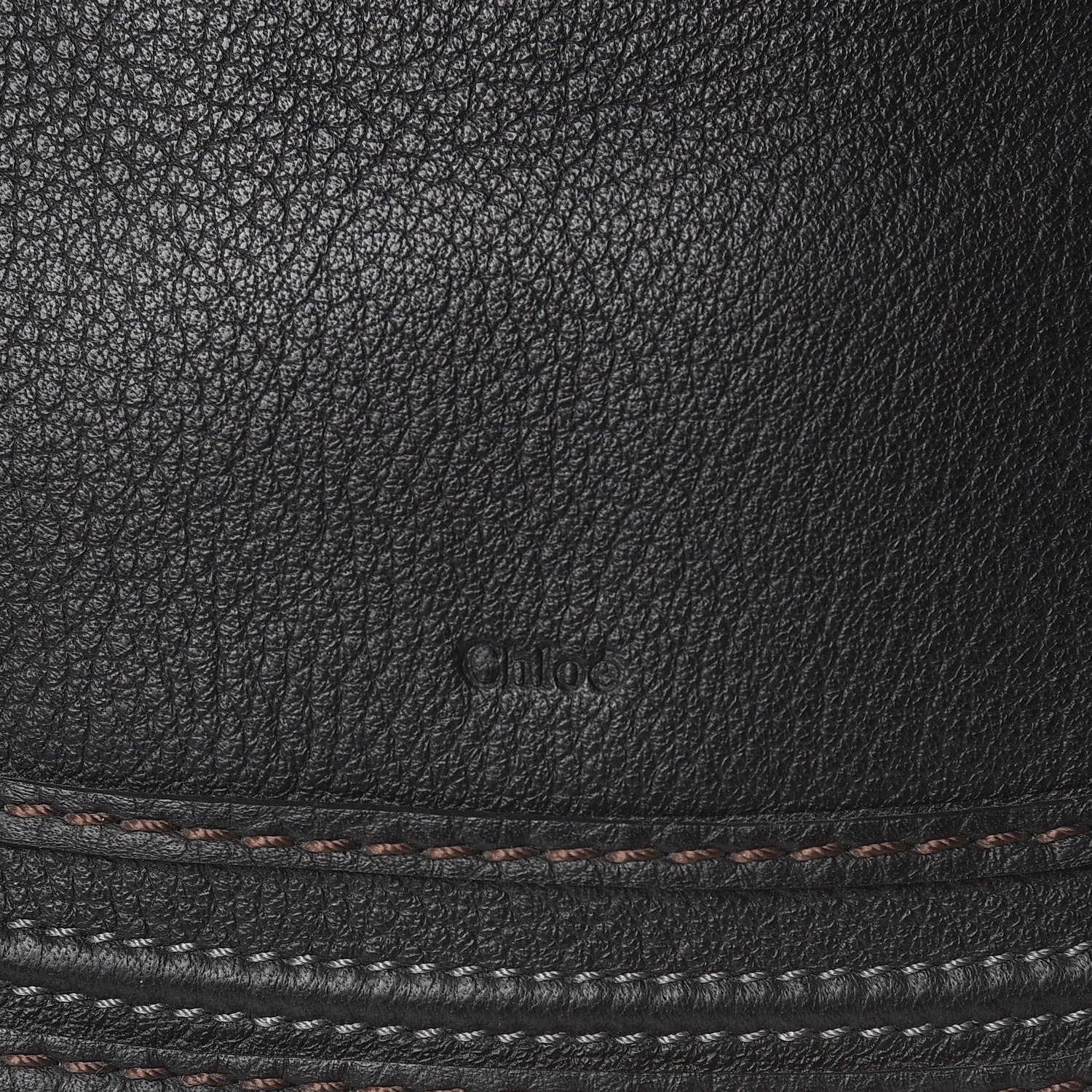 Chloe Calfskin Baby Marcie Satchel Black 8 of 10
