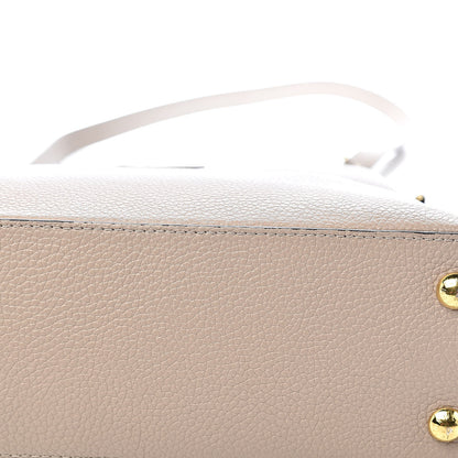 Louis Vuitton Taurillon Capucines PM Galet 9 of 10