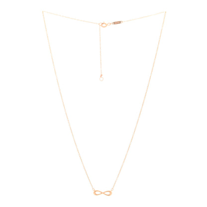 Tiffany 18K Yellow Gold Infinity Pendant Necklace 3 of 5