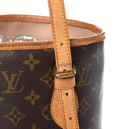 Louis Vuitton Monogram Petit Bucket 23 17 of 18