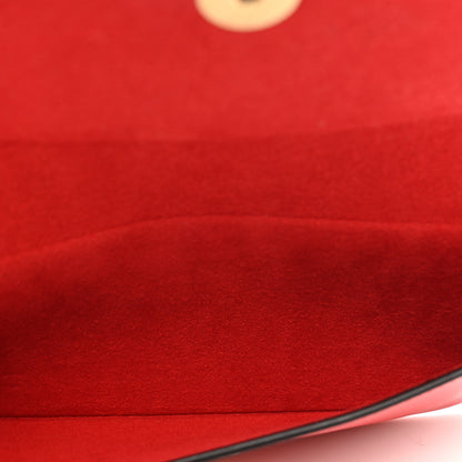 Louis Vuitton Monogram Woody Sunglass Case Rouge 5 of 7