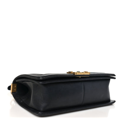 Chanel Lambskin Quilted Medium Boy Flap Black 4 of 10