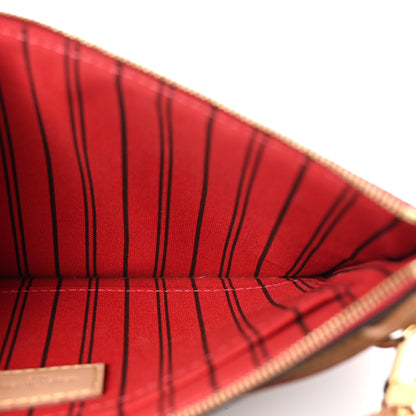 Louis Vuitton Monogram Neverfull MM GM Pochette Cherry 5 of 6
