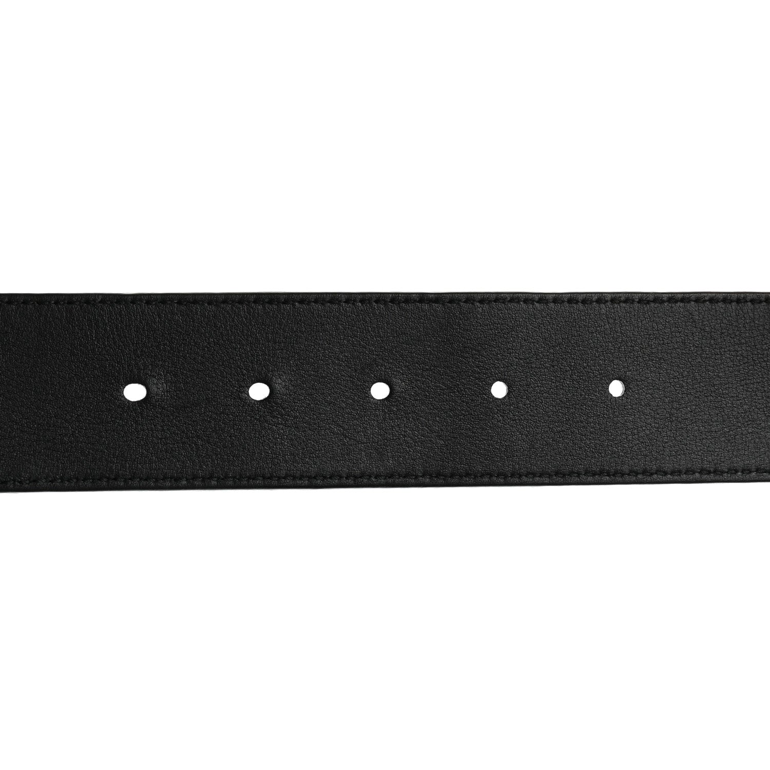 Gucci Calfskin Double G 40mm Belt 75 30 Black 4 of 5