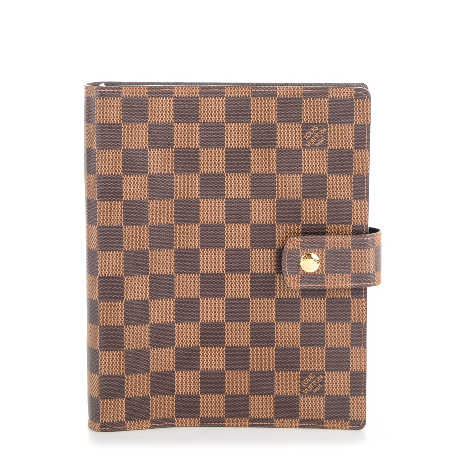 Louis Vuitton Damier Ebene Large Ring Agenda Cover 1 of 8