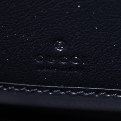 Gucci Monogram Multicolor Matelasse Diagonal GG Marmont Zip Around Wallet Pink Blue 6 of 7