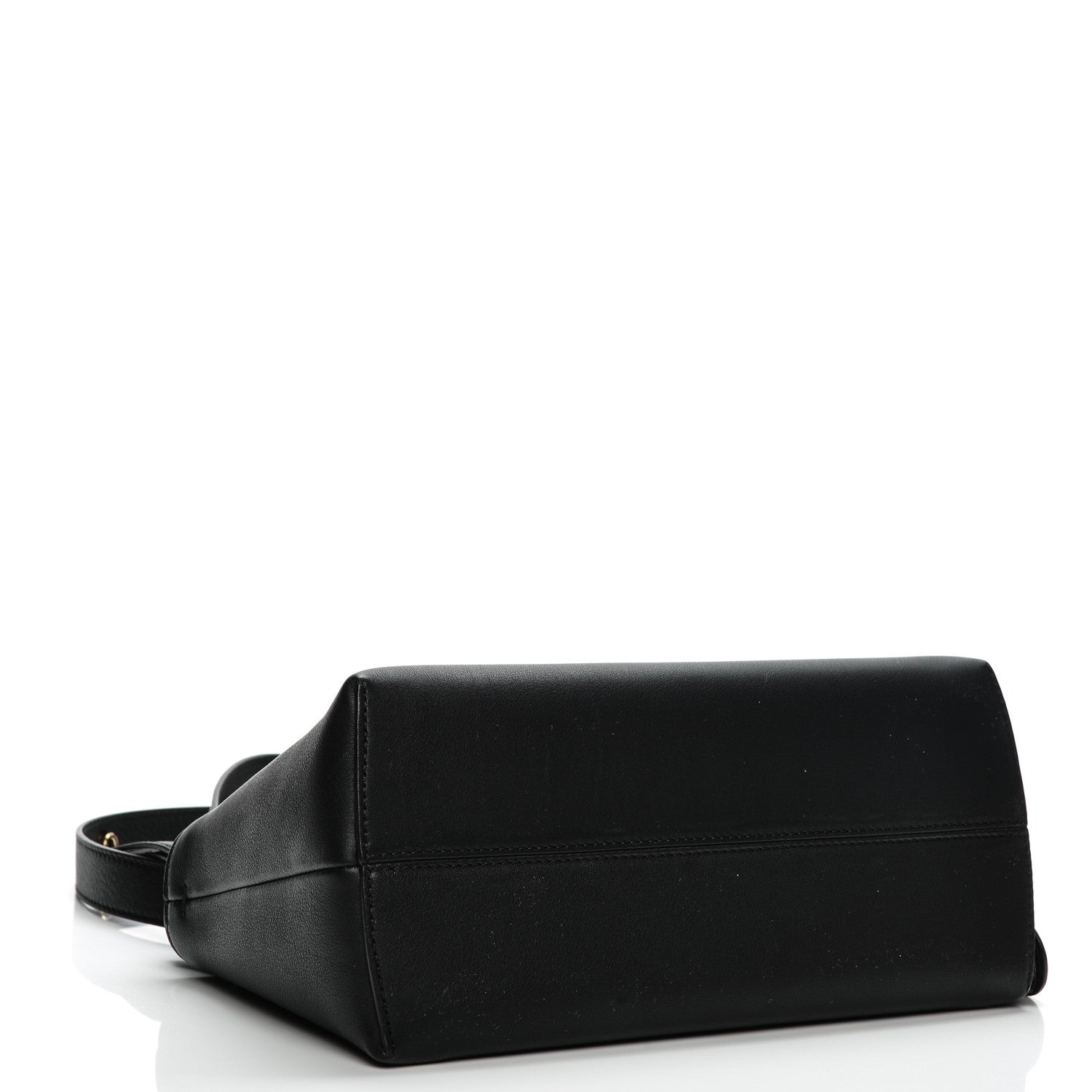 Fendi Vitello Dolce Chain Tail Gold Edition Medium By The Way Boston Bag Black Vintage Gold 4 of 7