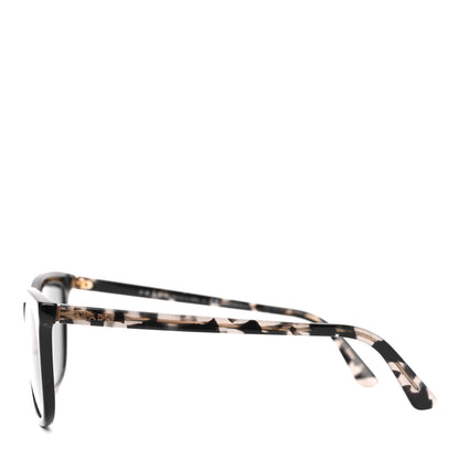 Prada Acetate Polarized Pillow Cat Eye Sunglasses SPR 03X BlackTortoise 3 of 6