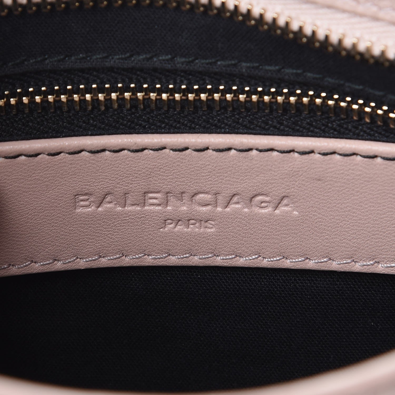 Balenciaga Chevre Gold Metallic Edge Hardware Mini City Rose Aubepine Bois de Rose 6 of 9