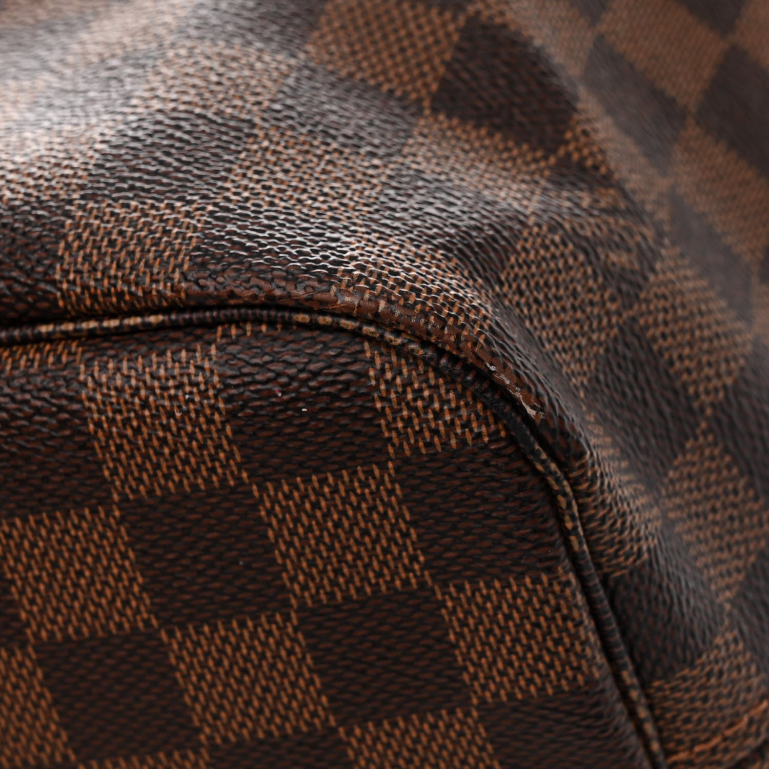 Louis Vuitton Damier Ebene Neo Neverfull MM Rose Ballerine 11 of 12