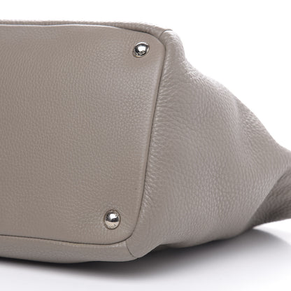 Prada Vitello Daino Shoulder Bag Pomice 9 of 12