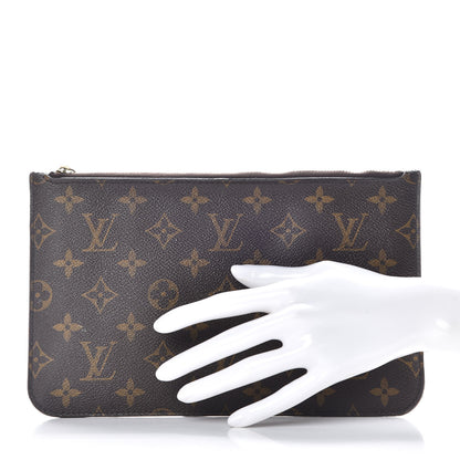 Louis Vuitton Monogram Neverfull MM GM Pochette Pivoine 2 of 10