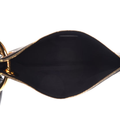 Fendi Vitello Century Opaco F is Fendi Bi-Color Triplette Pouch Set Black 5 of 10