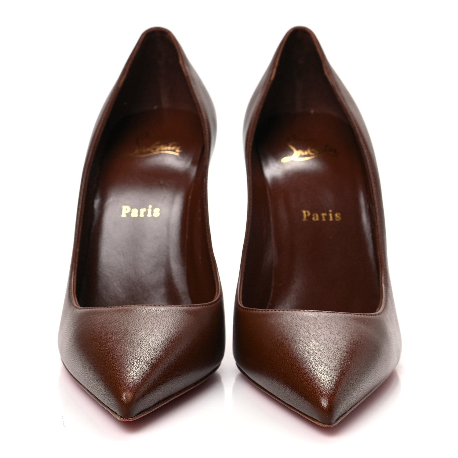 Christian Louboutin Nappa Kate 100 Pumps 38.5 Nude 8 2 of 8
